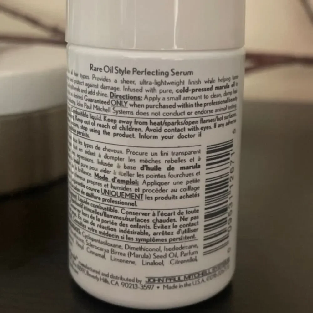 Paul Mitchell Marula Oil Style Perfecting Serum Rare Oil 3.4 OZ RARE